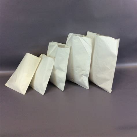 X Mm Sulphite White Bag Strung Esc Packaging