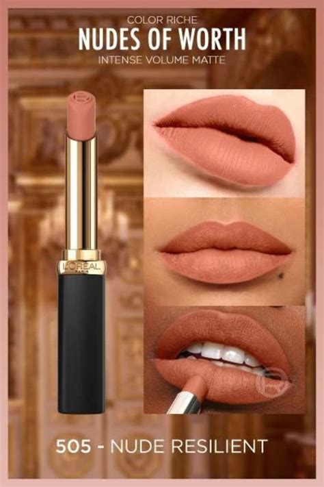 L Oreal Paris Color Riche Intense Volume Matte Ruj Nude Resilient