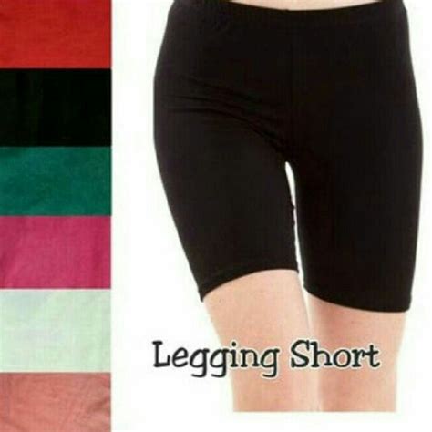 Legging Short Dewasa Legging Ukuran Standar Legging Pendek Celana