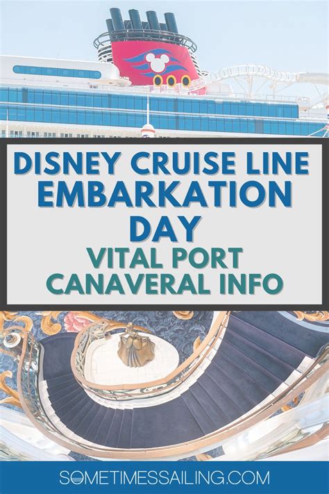 Disney Cruise Line Embarkation Day Vital Port Canaveral Info