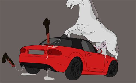 Rule 34 Anthro Car Cum Horse Horsecock Mazda Mazda Miata Mazda Mx 5