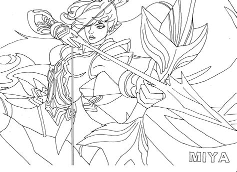 Mobile Legend Coloring Coloring Pages