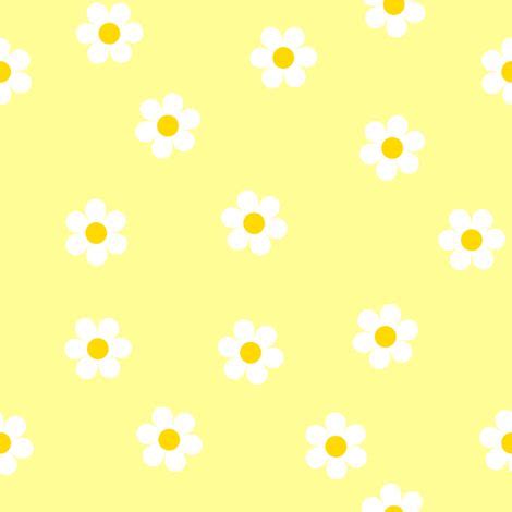 Yellow Daisies Fabric | Yellow aesthetic pastel, Yellow daisies, Frame ...