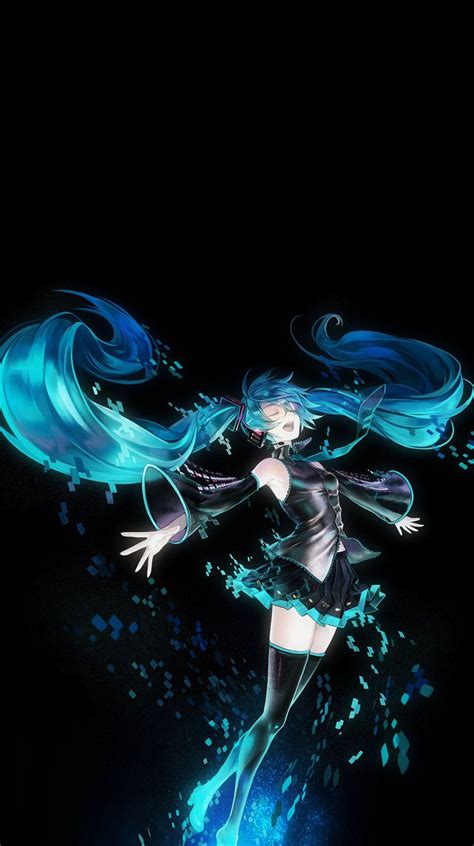 Hatsune Miku Phone Wallpapers Wallpaper Cave