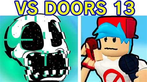 Friday Night Funkin Vs Doors Ambush Roblox Doors To Fnf Mod