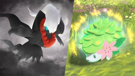 Pokémon Brilliant Diamond And Shining Pearl How To Get Darkrai And Shaymin Imore