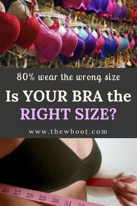 How To Measure Bra Sizes Correctly Video Instructions The Whoot In 2020 Measure Bra Size