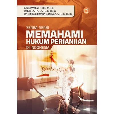 Jual Buku Serba Serbi Memahami Hukum Perjanjian Di Indonesia Kab