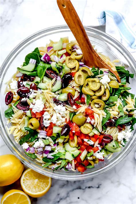 Mediterranean Orzo Salad Recipe Dandk Organizer