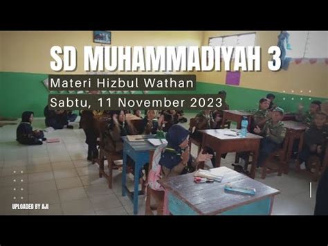 Hizbul Wathan Sd Muhammadiyah Kota Tegal Youtube