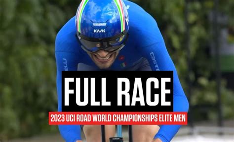 Full Race Uci Road World Championships Men S Time Trial Vcp Cycling