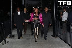 Normani Sexy Seen Flaunting Her Tits At The Standard Hotel Met Gala After Party In New York City