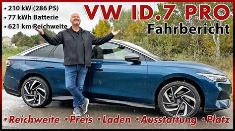 Vw Id Pro Das G Nstige E Auto Der Oberen Mittelklasse Preis