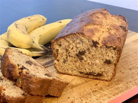 Pain De Banane Aux Pépites De Chocolat Et Huile De Coco La Cuisine De Géraldine