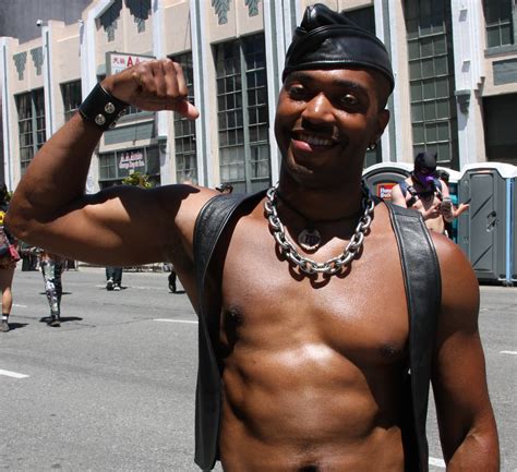 HELLA HOT BLACK HUNK MUSCLE PIT FOLSOM STREET FAIR 2023 Flickr