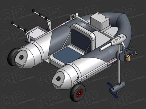 Armature float tube pour moteur électrique Arma float