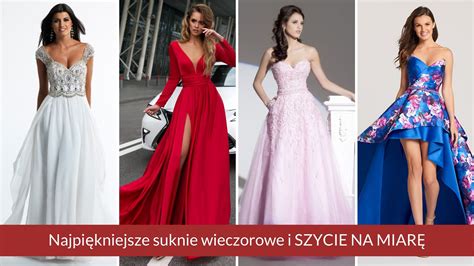 Modne Eleganckie Ekskluzywne Suknie I Sukienki Na Wesele Sylwestra I