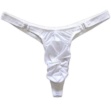 STRING SLIP EN Sous vêtement G string Bikini Sexy Sous vêtements Hommes