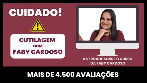 Cuidado Curso De Cutilagem Faby Cardoso Curso Da Faby Cardoso Vale A