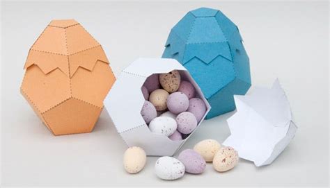 Simple Egg Papercraft Template Cruzdaagra