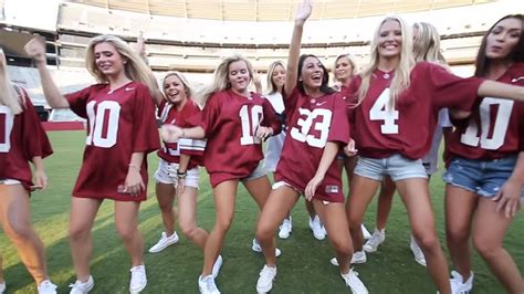 Alabama Sorority Video Director Defends All White Nearly All Blonde Glitter Blowing Pageantry