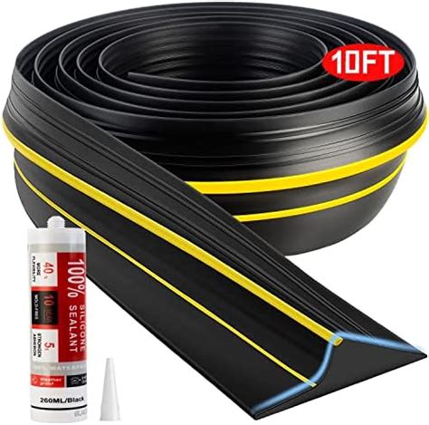 Universal Garage Door Bottom Threshold Seal Strip Weatherproof Rubber