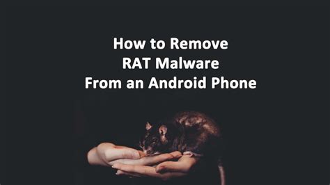 How To Remove Rat Malware From An Android Phone Askcybersecurity