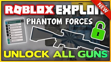 NEW PHANTOM FORCES EXPLOIT UNLOCK ALL GUNS PATCHED INSTANT UNLOCK