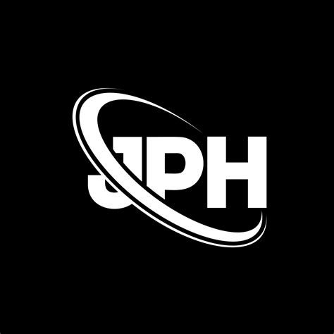 logotipo de jph. letra jph. diseño del logotipo de la letra jph ...