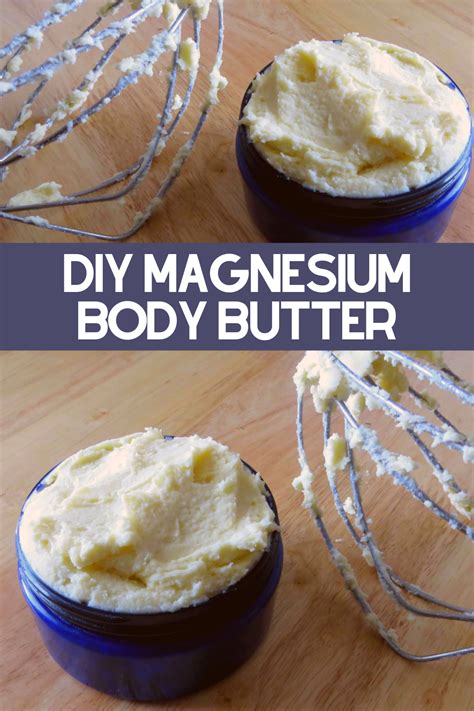 Magnesium Body Butter Recipe Artofit