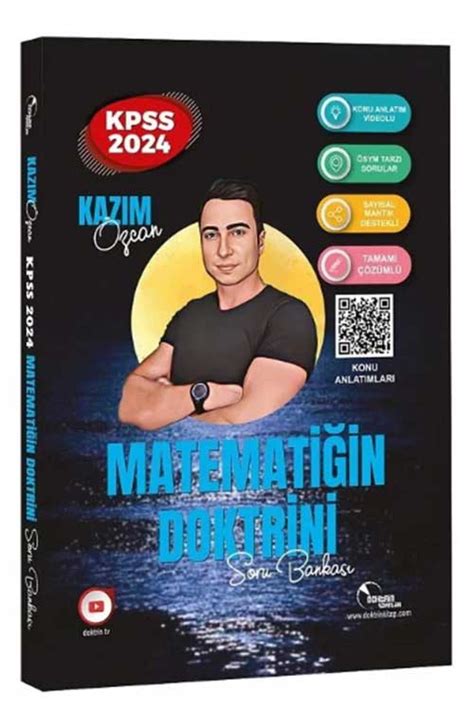 2024 KPSS Matematiğin Doktrini Matematik Soru Bankası Video Çözümlü