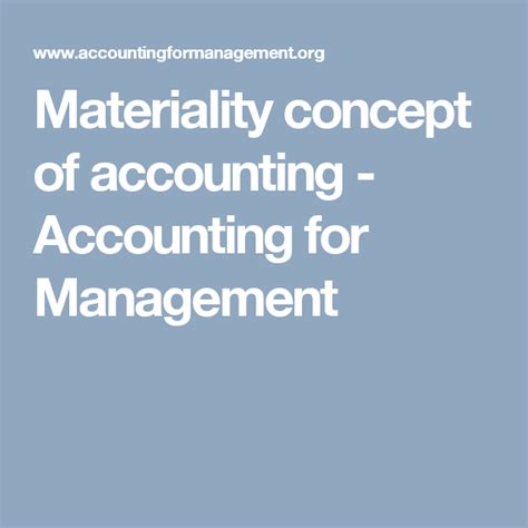 Materiality Concept In Accounting KaiyaqoKline