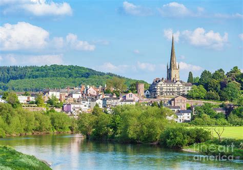 Ross on Wye, River Wye Valley, Herefordshire, England Photograph by ...