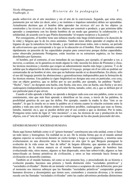 Historia De La Pedagogia Pdf