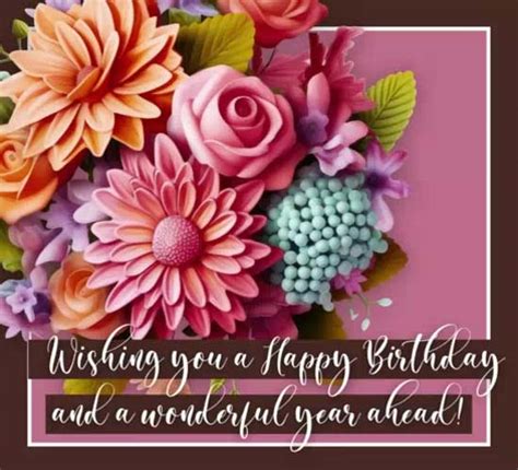 Wishing You A Happy Birthday Year Free Happy Birthday ECards 123