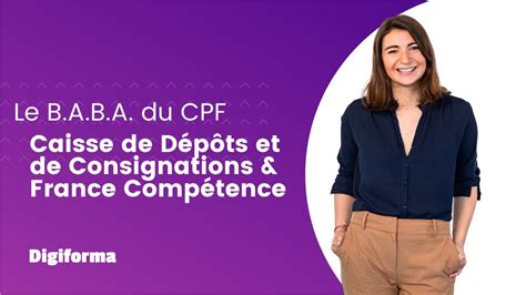 Définition Caisse des Dépôts et Consignations et France Compétences