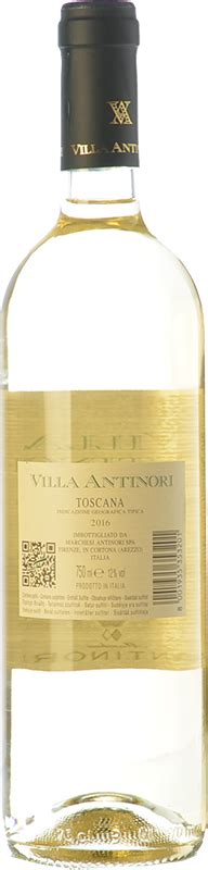 Villa Antinori Toscana Bianco 2018 Buy White Wine Tuscany Pèppoli