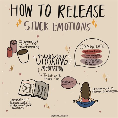 Ways to release stuck emotions – Artofit