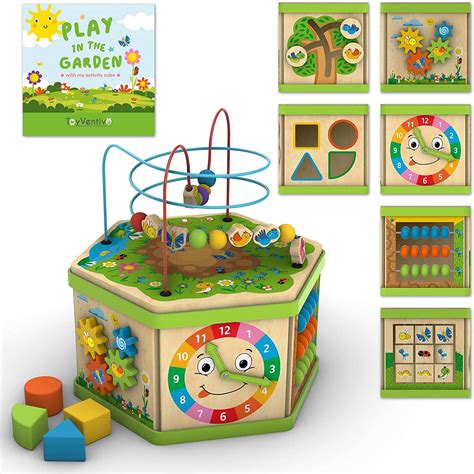 Ripley Toyventive Cubo De Actividades Para Beb S De Madera Para Ni Os