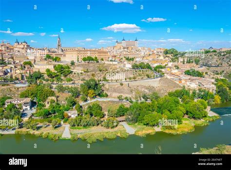 Cityscape Of Toledo Spain Stock Photo Alamy