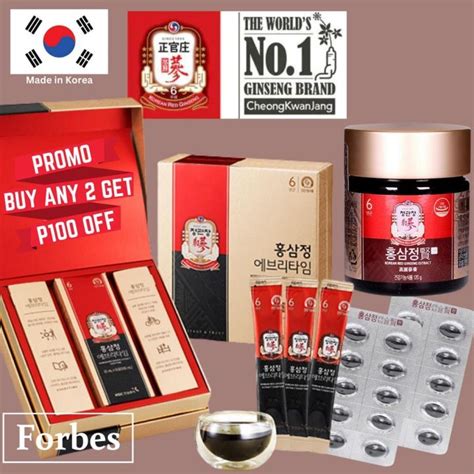 Korea Cheongkwanjang Red Ginseng Capsule Extract Everytime Balance