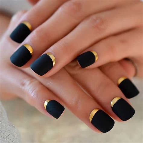 20 DISEÑOS de UÑAS NEGRAS 2024 Decoradas y Aesthetic