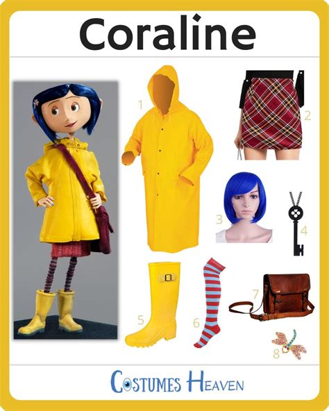 The Easy Way To Dress Like Coraline Costume Coraline Costume