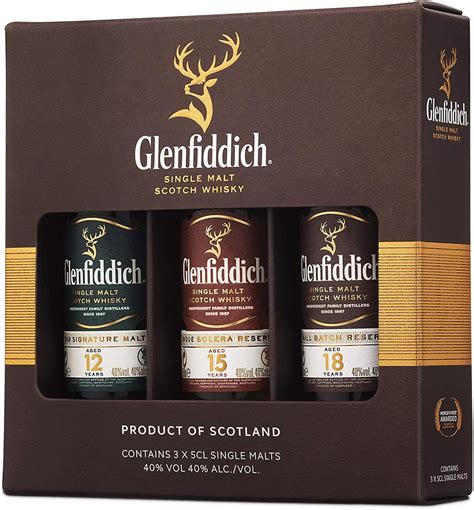 Glenfiddich Whisky Tasting Collection 3 x 5 cl – The Whisky Stock