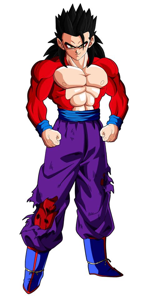 Gohan Ssj4 V2 By Groxkof On Deviantart