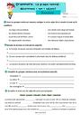 Groupe Nominal Fiches D Terminant Nom Adjectif S Exercices De