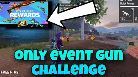 Only New Event Gun Challenge In Freefire Like Woodpecker Ak47 Ump Garena Free Fire Youtube