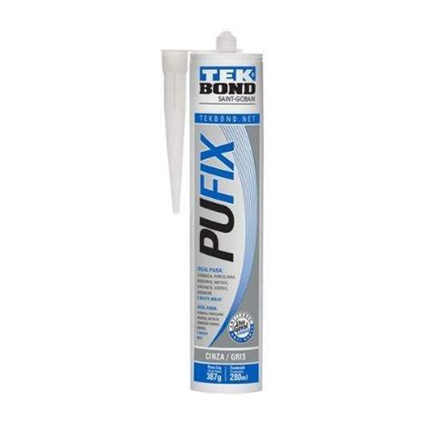 Silicone Tek Bond PU40FIX Cartucho Cinza 387g 280 Ml