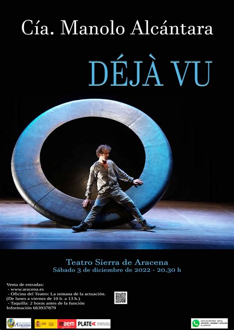 VENTA DE ENTRADAS Cía Manolo Alcántara Deja vu Teatro Sierra de