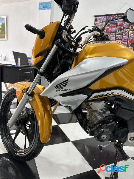 Honda Cg 160 Titan Flexoneed Especial 40 Anos Dourado 2022 160cc Flex